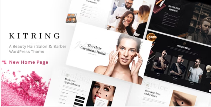 Kitring - Seahawk Kitring - WordPress theme for beauty business
