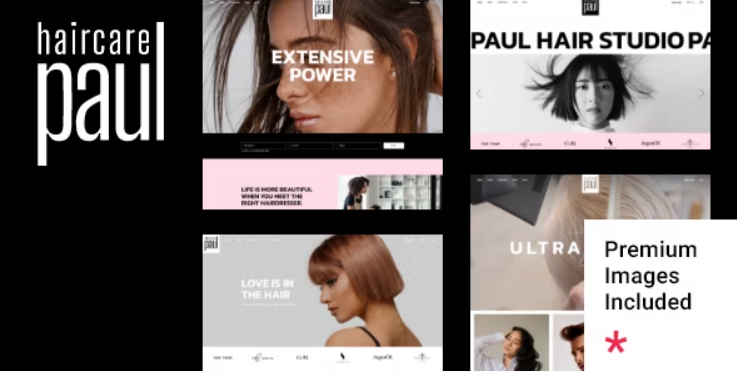 PaulHair - Seahawk PaulHair - hair salon wordpress theme