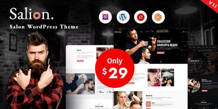 Salion - Seahawk Salion - beauty salon wordpress theme