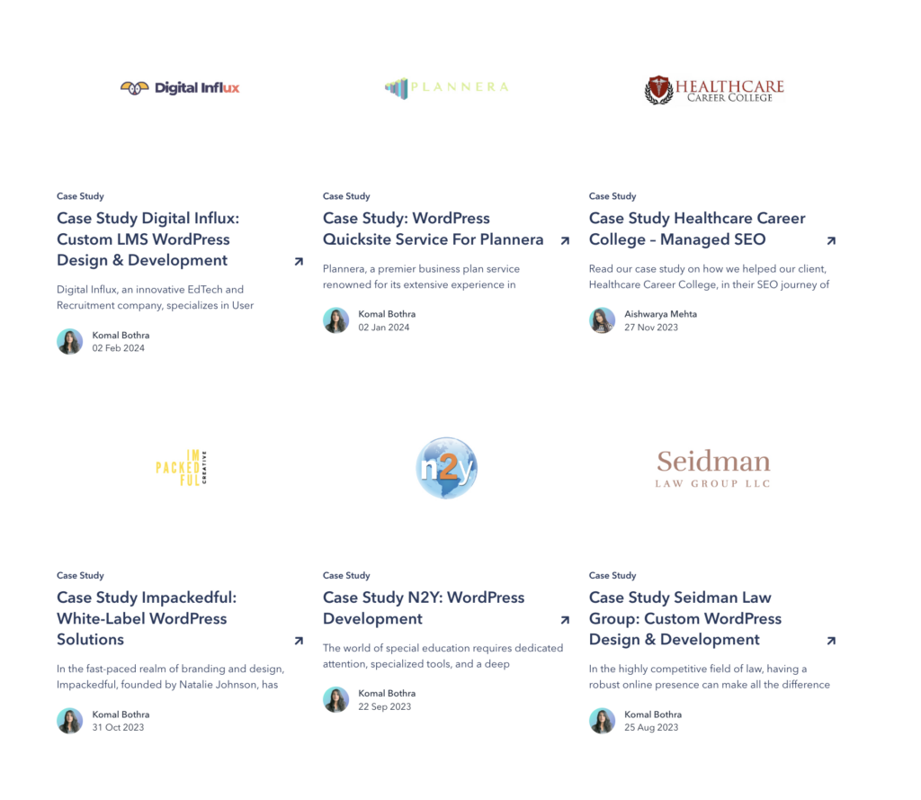 Seahawk Case Studies