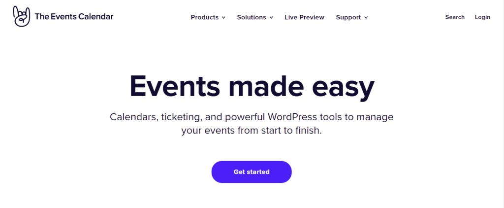 The-Events-Calendar-official-website - Seahawk The-Events-Calendar-plugins