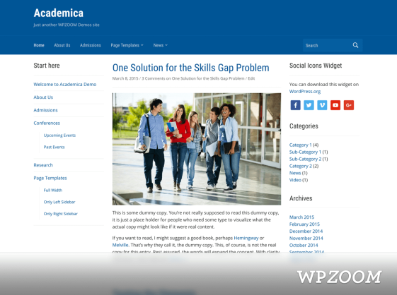 academica-wordpress-theme