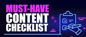 content-checklist - Seahawk content-checklist