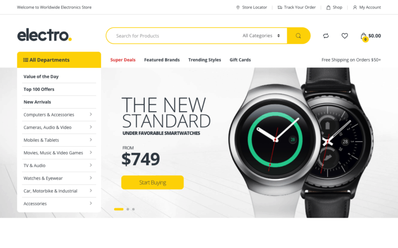 electro- - Seahawk Electro - Best Electronics WordPress Themes