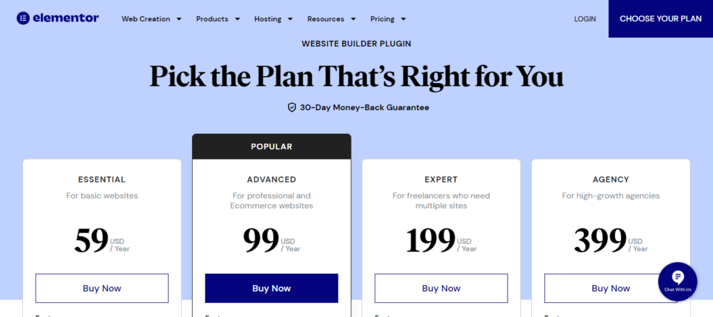 elementor-pricing - Seahawk elementor-pricing