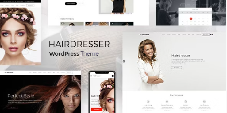 hairdresser - Seahawk Hairdresser - hair salon wordpress theme