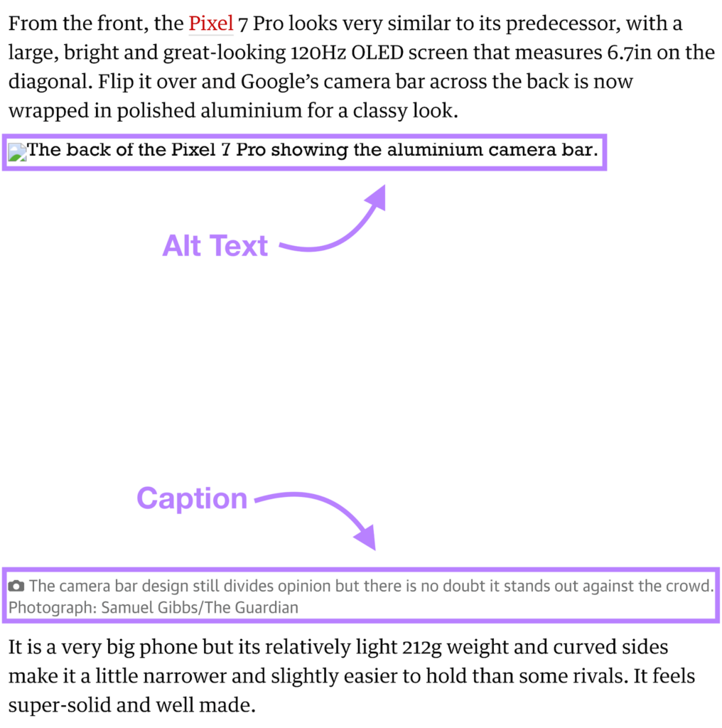 Image alt-text for improving WordPress accessibility
