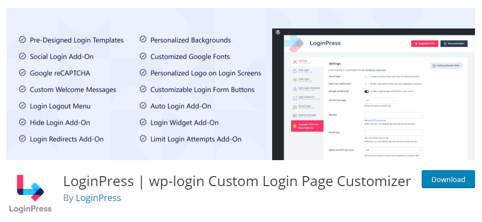 loginpress-custom-login-page-customizer - Seahawk loginpress-custom-login-page-customizer