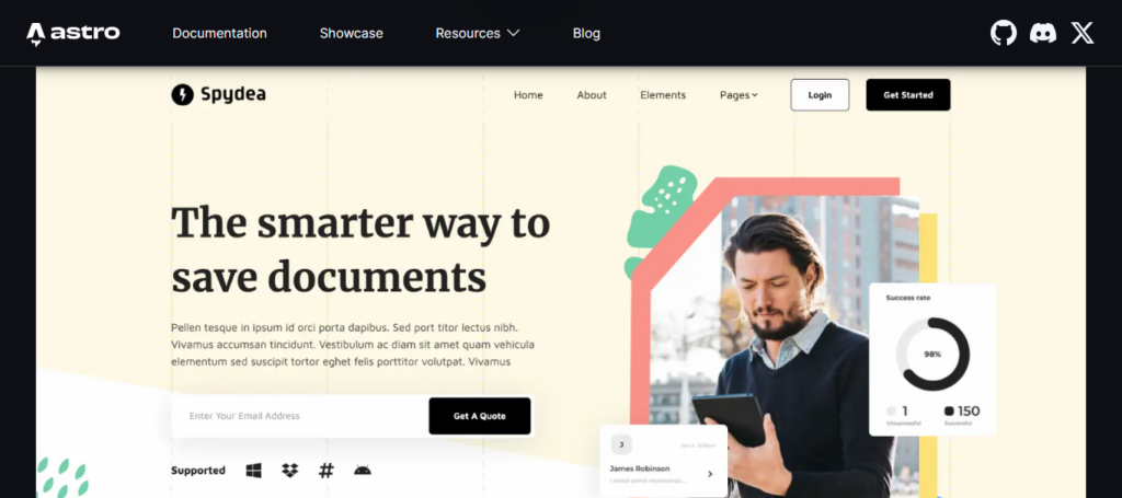 spydea-astro-ai-website-template - Seahawk spydea-astro-ai-website-template