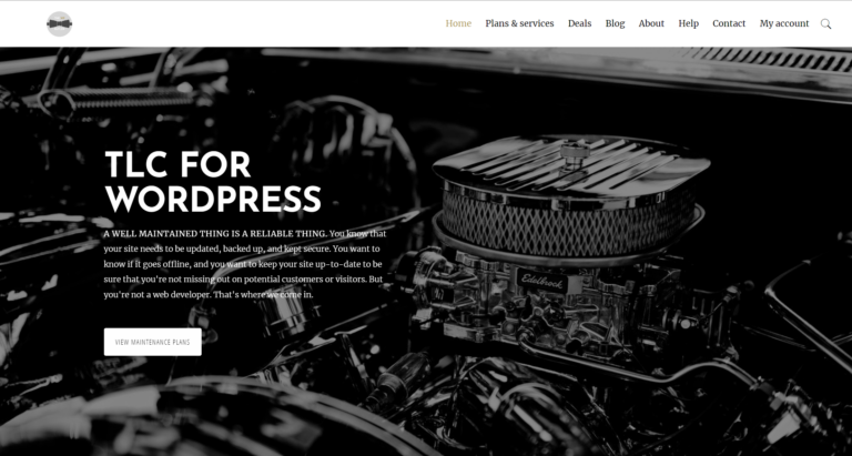 WordPress website management - WP Butler