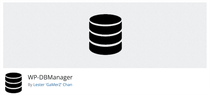 wp-dbmanager - Seahawk wp-dbmanager