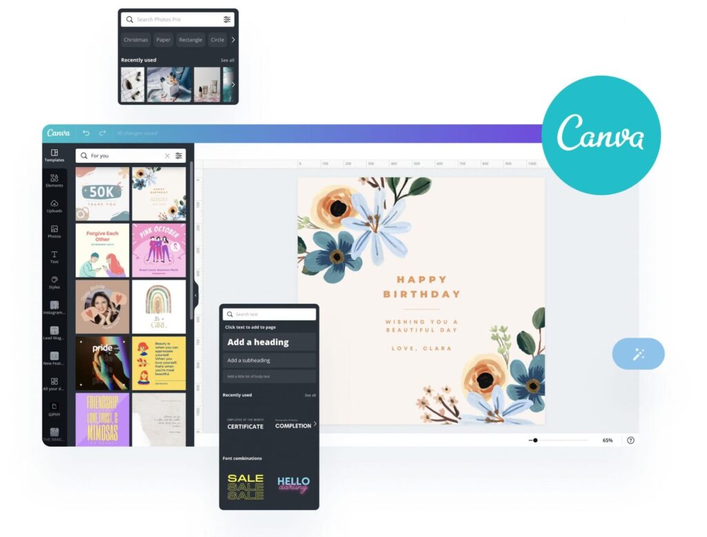 Canva - Seahawk Canva Web design tools