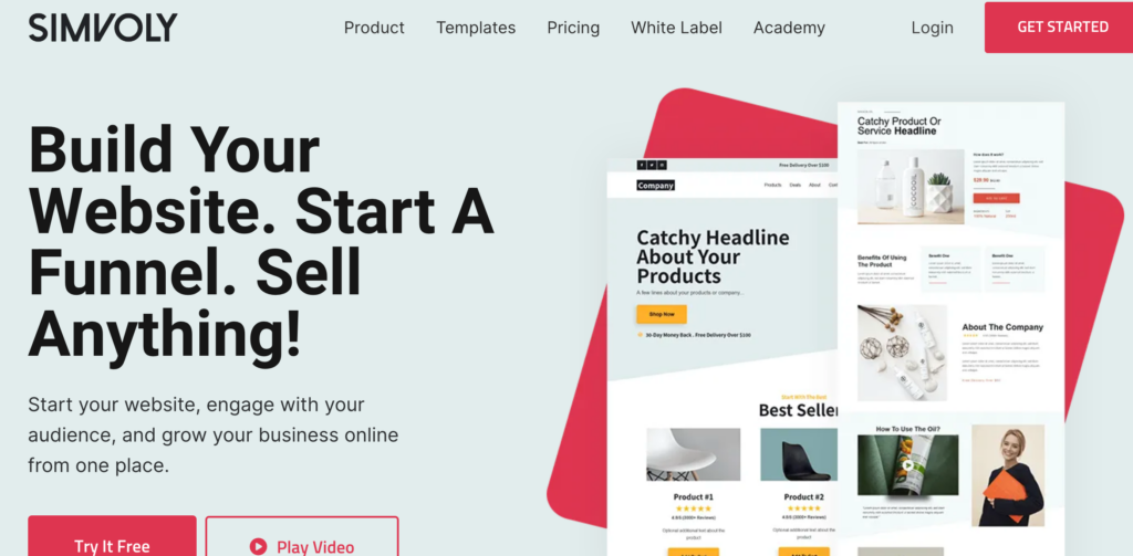 Simvoly- Best-White-Label-Platforms for-SaaS-Companies