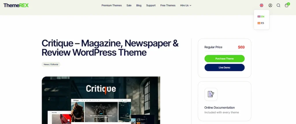 10 Best WordPress News Themes: Ultimate List 82 ThemeREX Critique