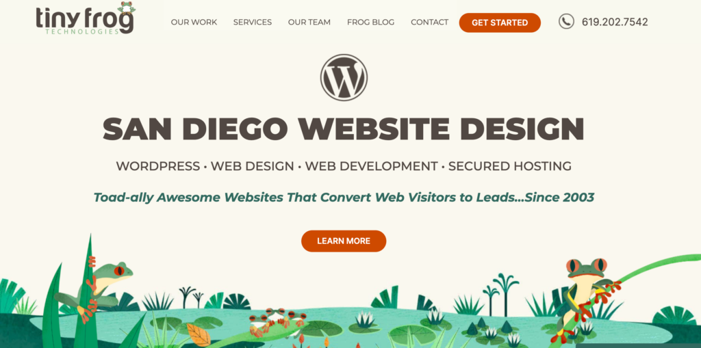 TinyFrog - Seahawk Tiny-Frog-Technologies-wordpress-development-agencies