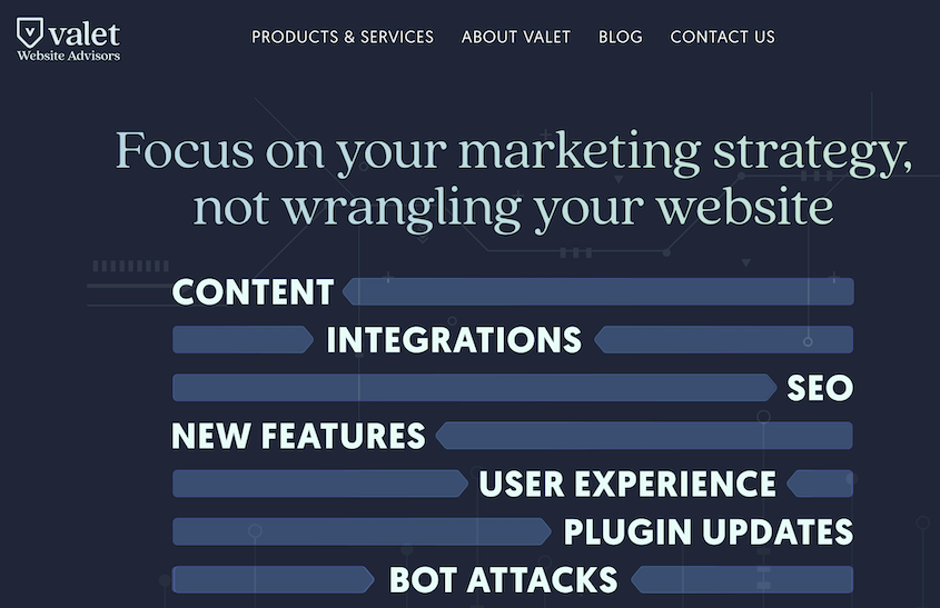 Valet - Seahawk Valet white label WordPress migration services