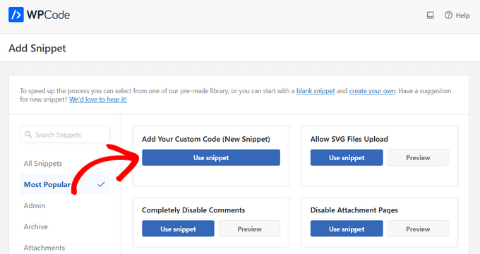 WPCode - Seahawk WPCode plugin