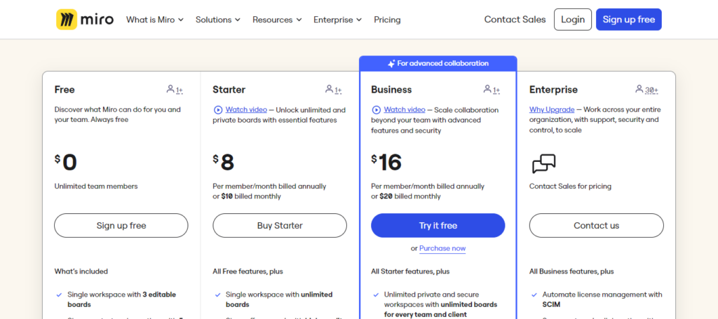 figjam-vs-miro-miro-pricing