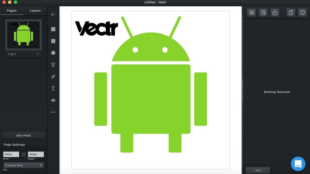 vectr- - Seahawk Vectr web design tools