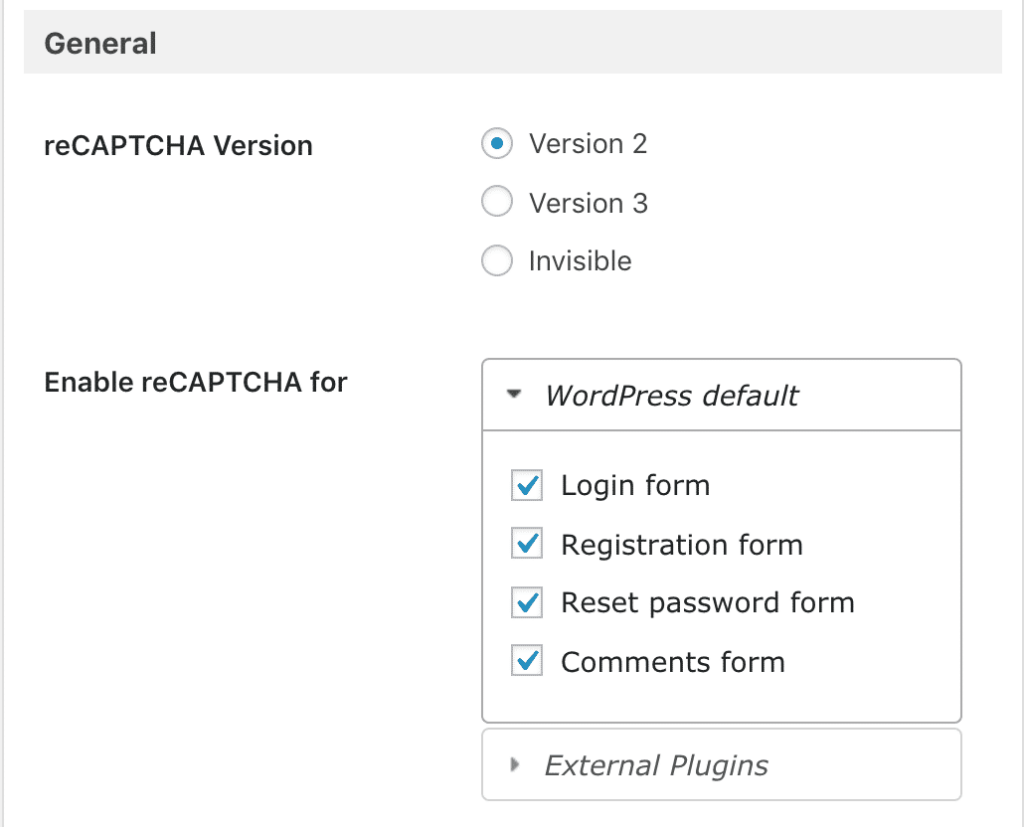 7-1 - Seahawk WordPress reCAPTCHA