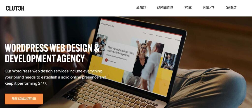 Clutch - Seahawk Clutch - custom WordPress website design services
