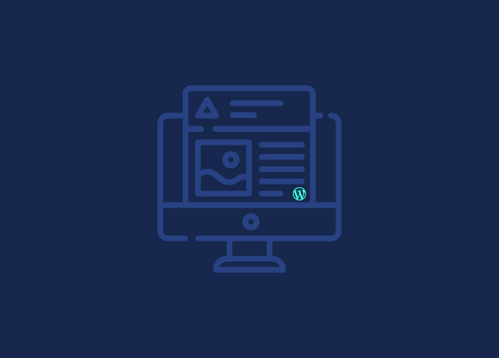 Create one page WordPress website