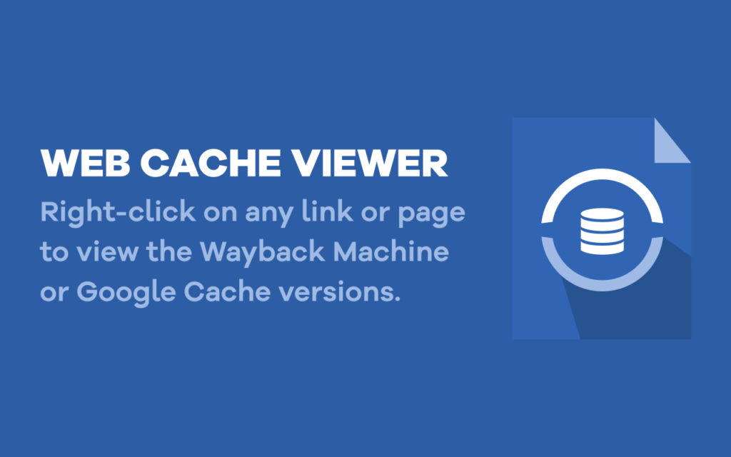 Extensions for Cache View - Seahawk Extensions for Cache View