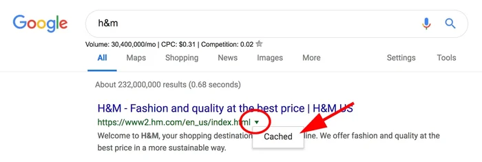 Google Cache How to View Cached Pages - Seahawk How to check Google Cached Pages