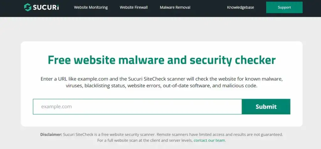 10 Best WordPress Malware & Security Scanners 86 Sucuri Security Scanner