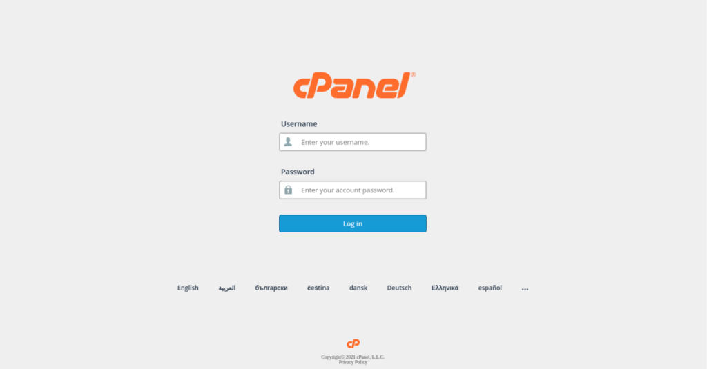 cPanel - Seahawk Broken WordPress Website