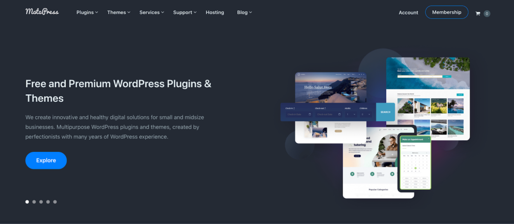 motopress - Seahawk Motopress page builder