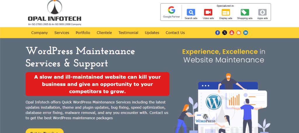 opal-wordpress-maintenance-services - Seahawk opal-wordpress-maintenance-services