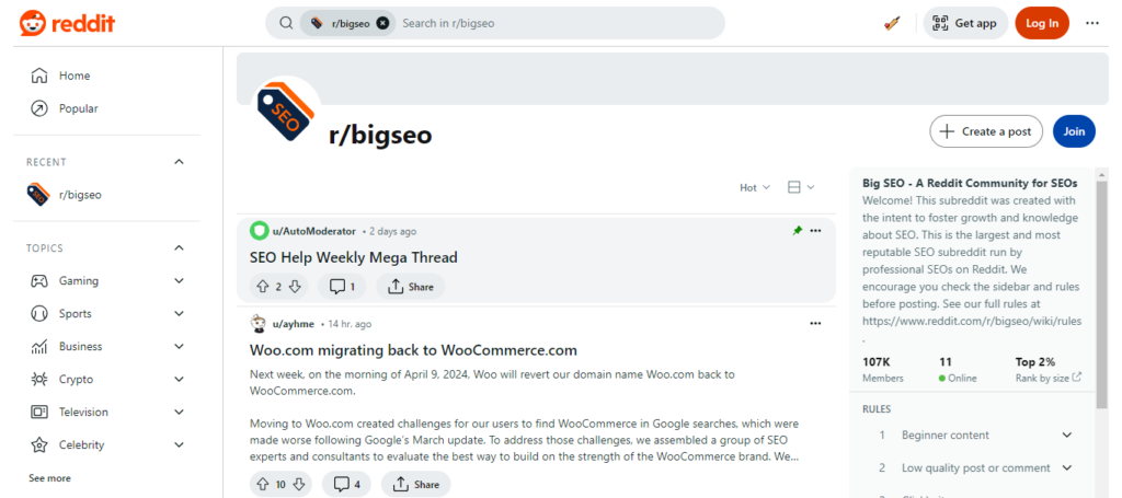 reddit-big-seo-forum - Seahawk reddit-big-seo-forum
