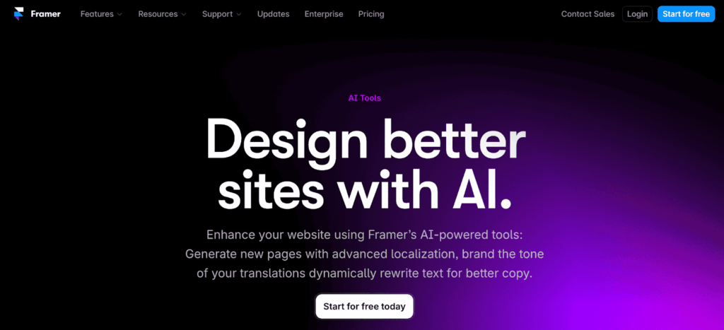 Best AI Web Design Templates: 2026 Ultimate List 98 Framer: AI-Powered Web Design Tool