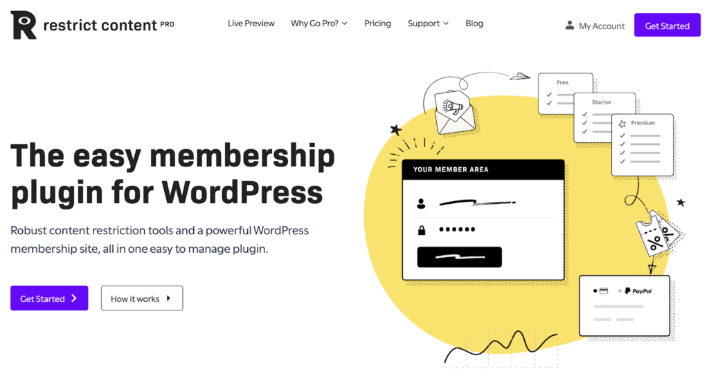 8.6 - Seahawk WordPress Paywall Plugins_Restrict Content Pro