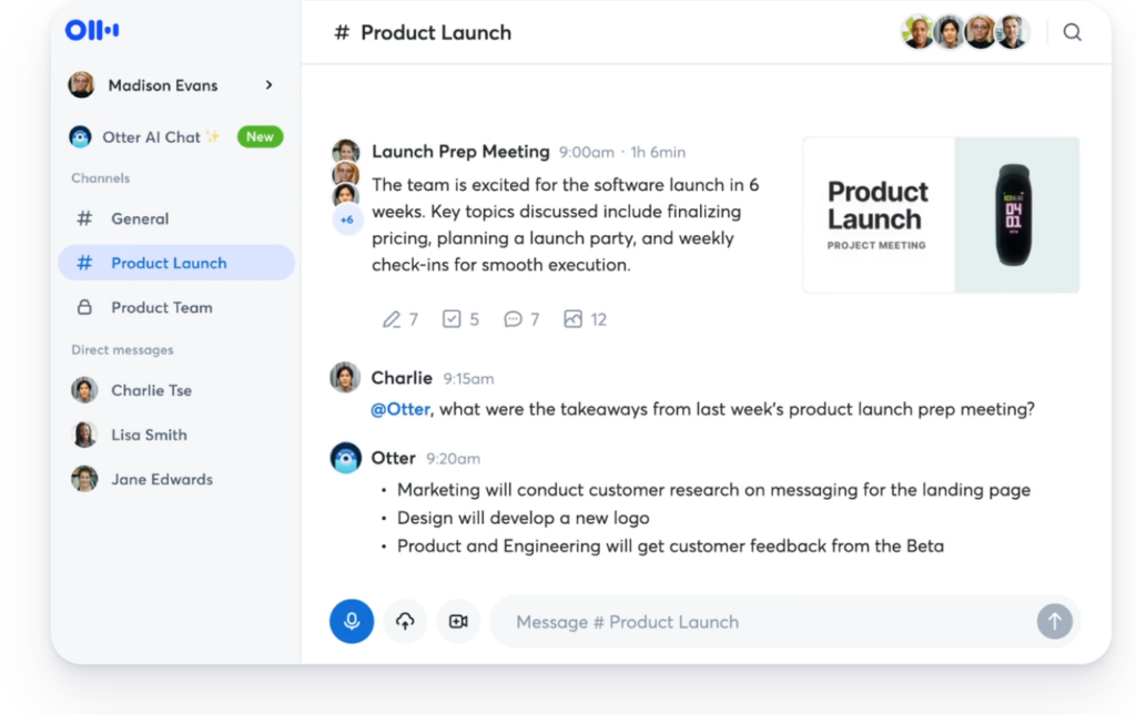 design - AI note taker