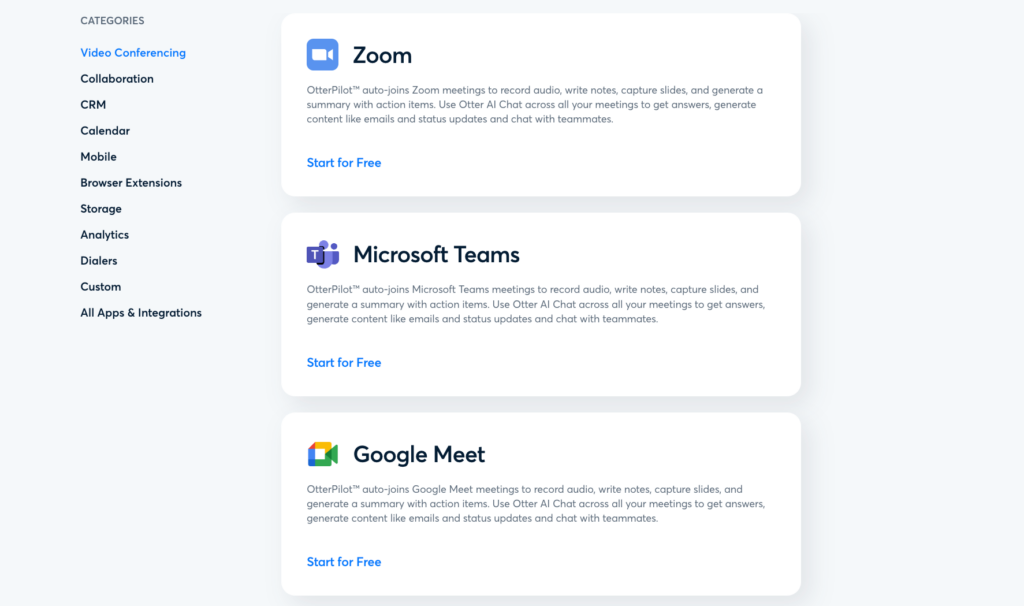 Integration - AI note taker
