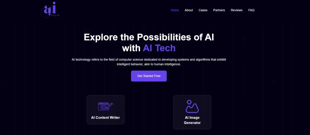 Best AI Web Design Templates: 2026 Ultimate List 78 ai tech by seatheme