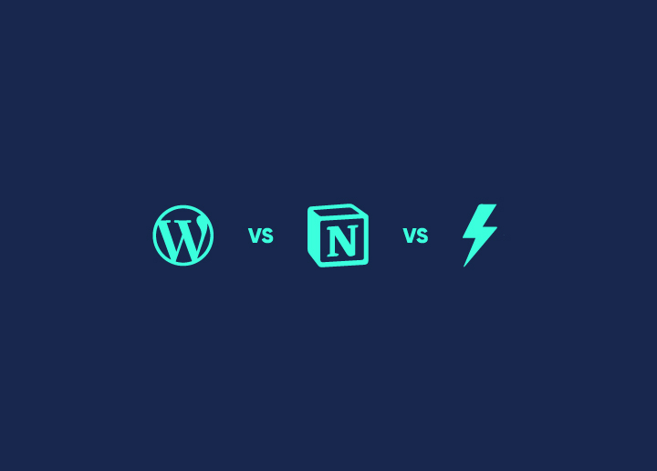 WordPress Vs Notion Vs Superblog