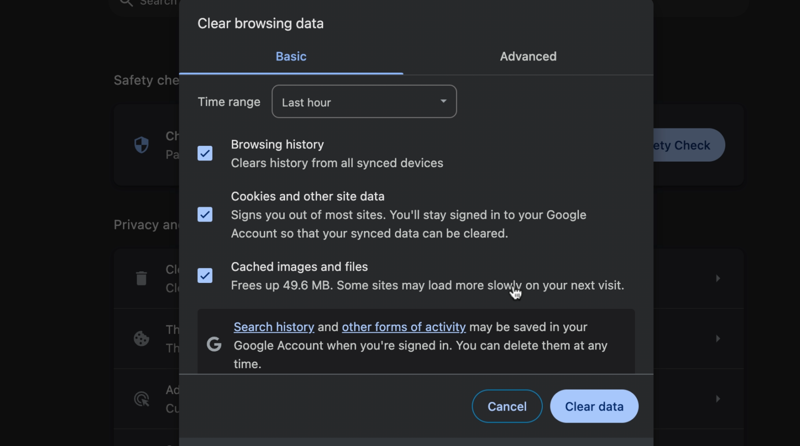 screenshot-nimbusweb.me-2024.05 - Seahawk Clear Browser Cache and Cookies