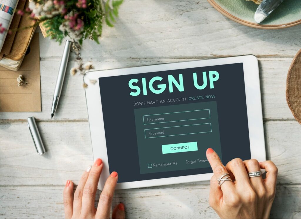 sign-up-form-button-graphic-concept_53876-101286 - Seahawk WordPress membership site revenue