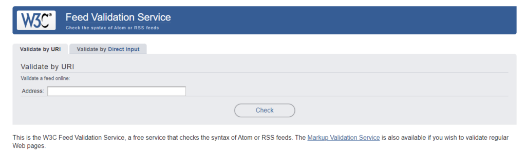 validate-wordpress-rss-freeds