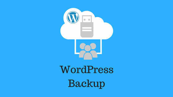 WordPress website Management - backup
