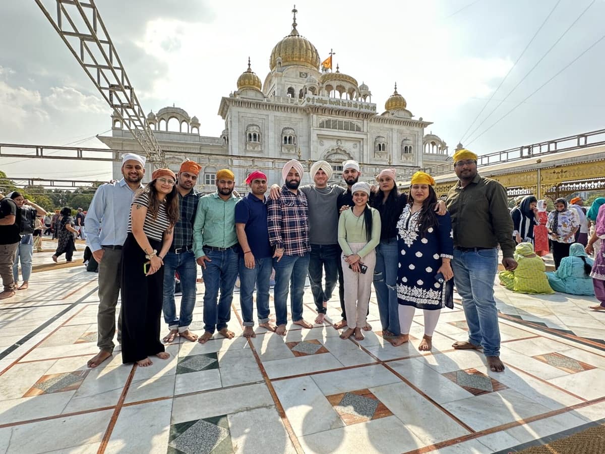 Team-Gurdwara-Bangla-Sahib - Seahawk Team at Gurdwara Bangla Sahib