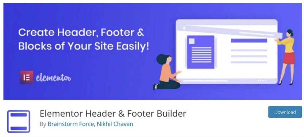 Screenshot - Seahawk Elementor-header-footer-builder