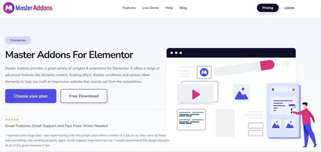 Screenshot - Seahawk master-addons-for-elementor