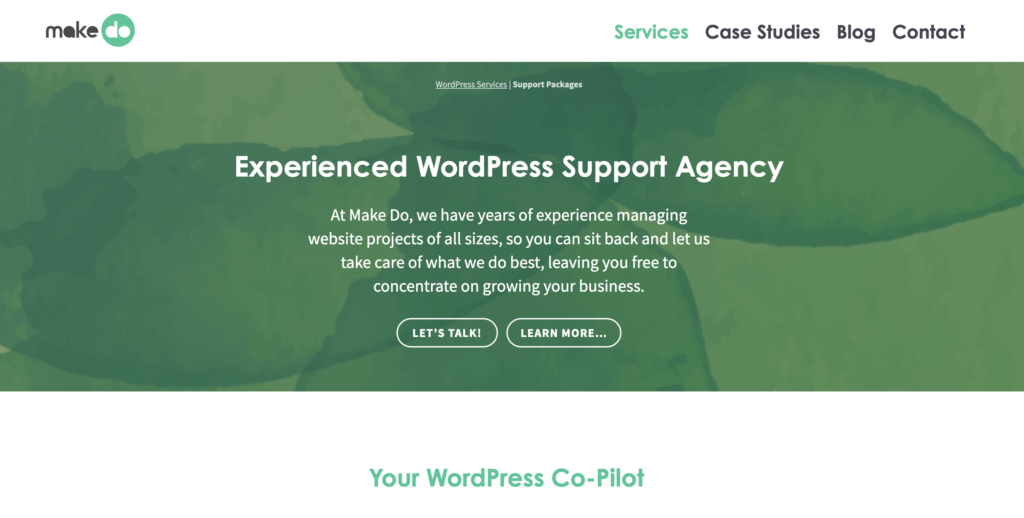 Make Do_WordPress Support Specialists