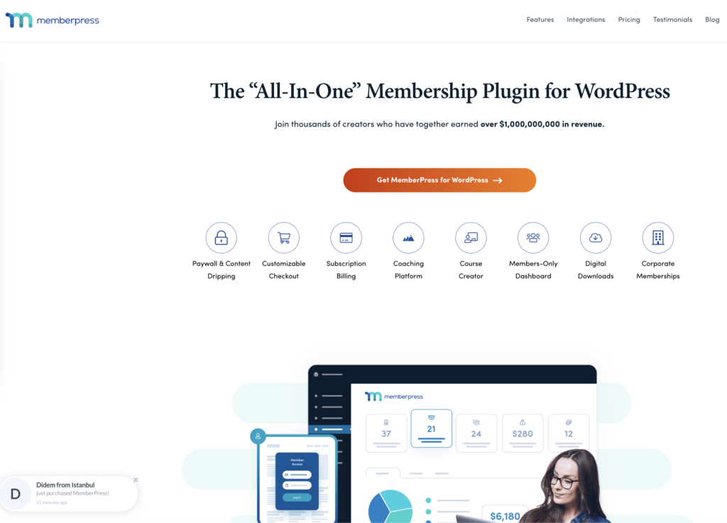 MemberPress - Seahawk MemberPress-plugin