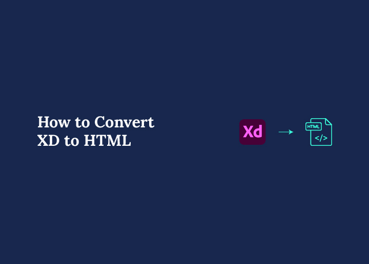 Convert XD to HTML