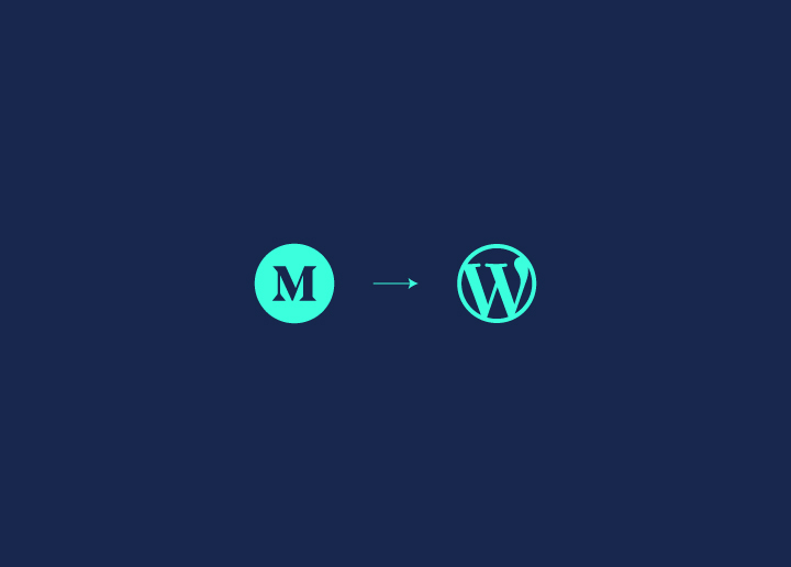medium to wordpress migration